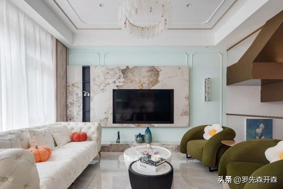 太好住了！汗蒸房、拳击馆统统搬回家，262㎡排屋法式轻奢混搭