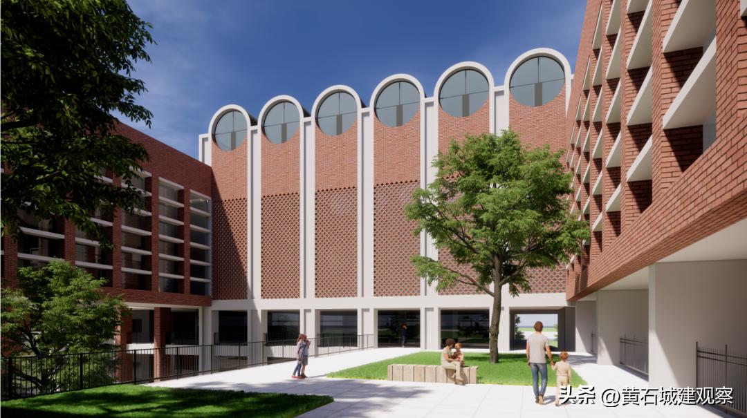 已更名黄石一公立学校9月开学12.6万平方米