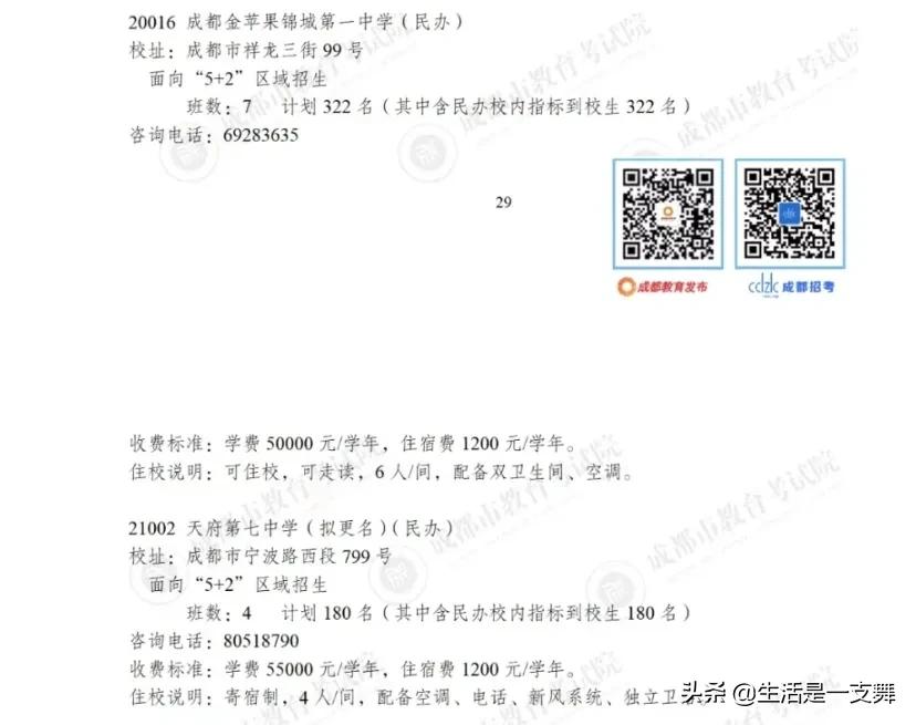 2023年成都高中招生计划表,成都高中招生计划表