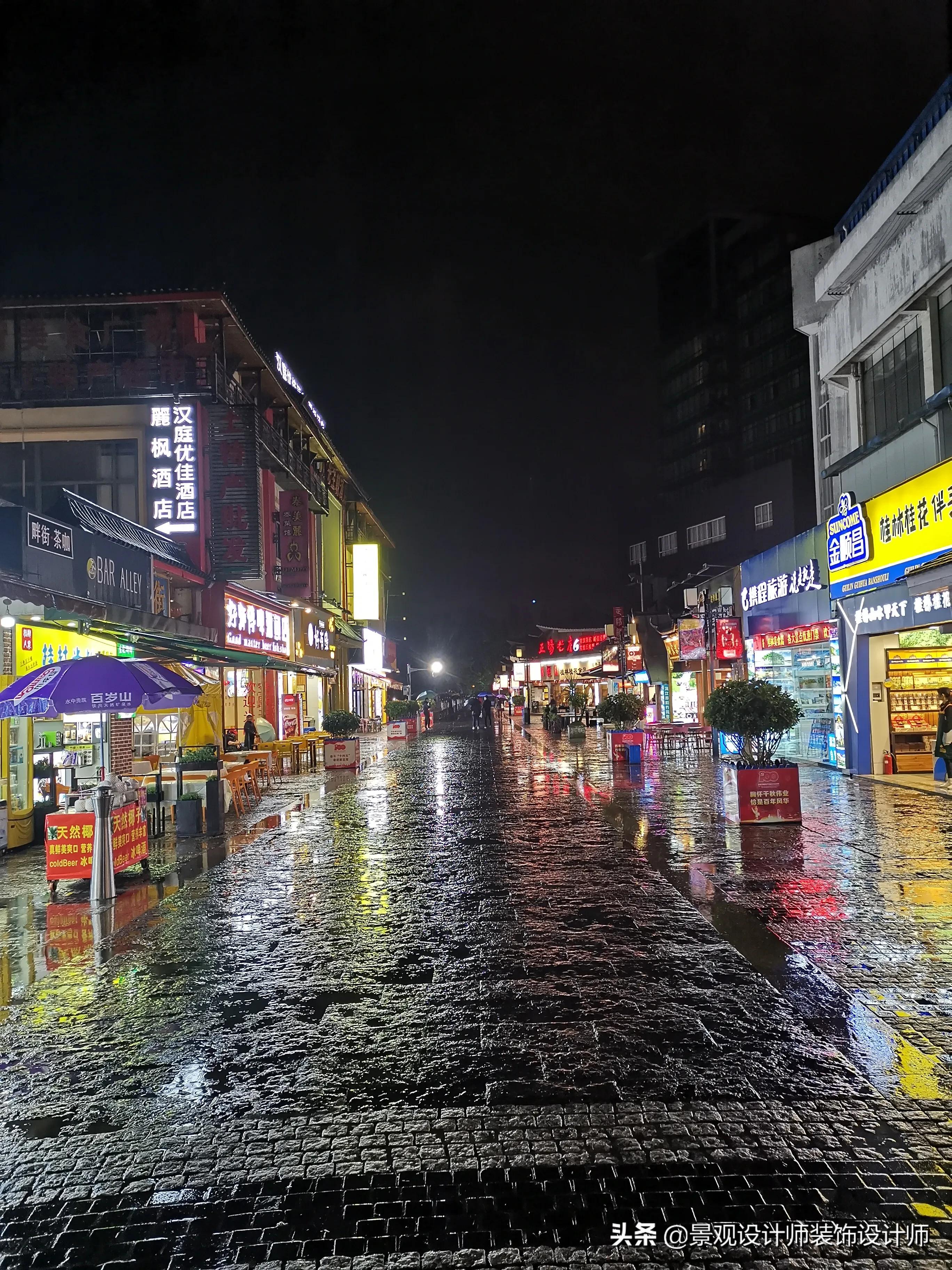 广西桂林市秀峰区正阳步行街,广西桂林市正阳步行街