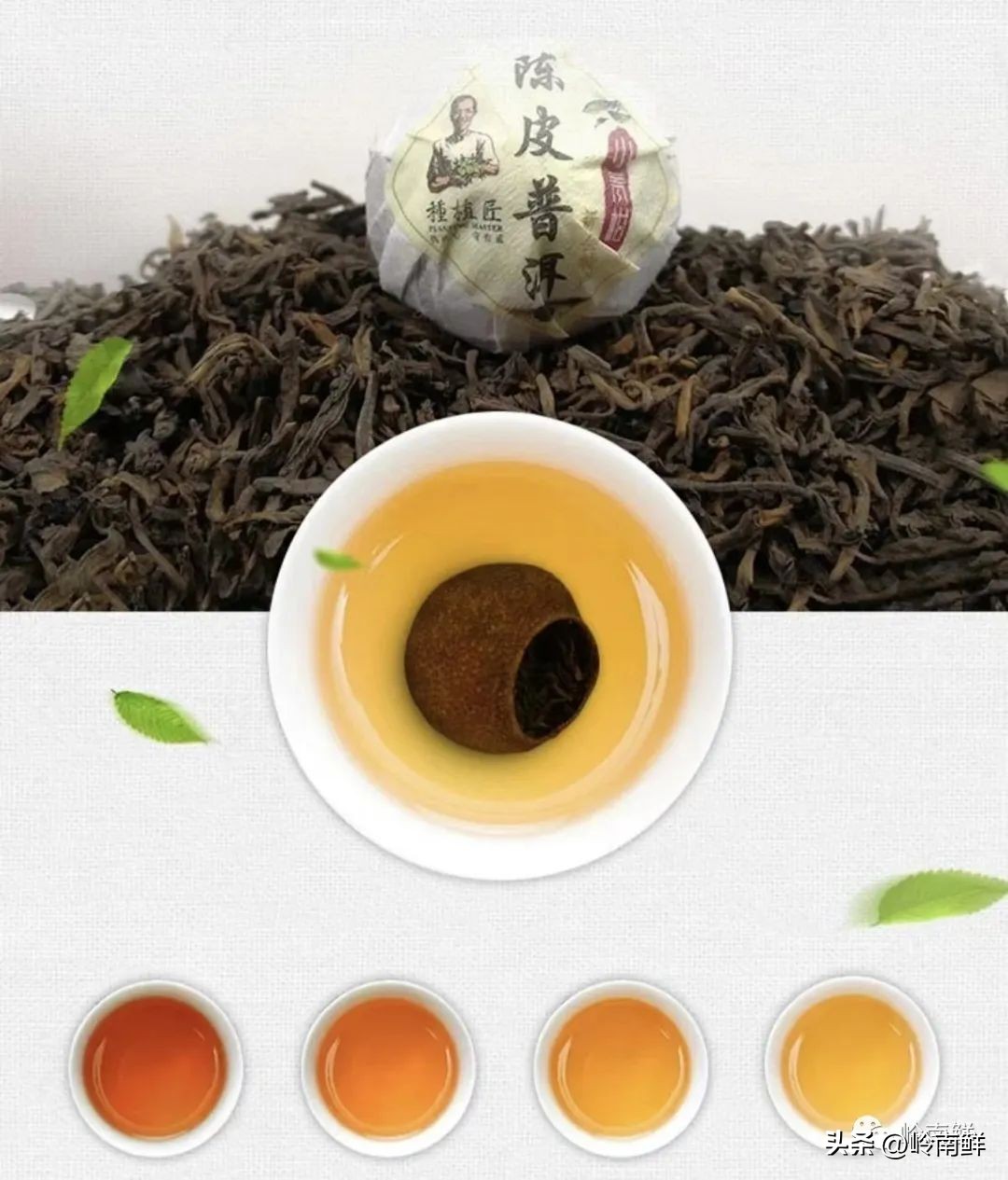 陈皮普洱一杯有暖润感的茶,泡一壶陈皮普洱享受冬日美好时光