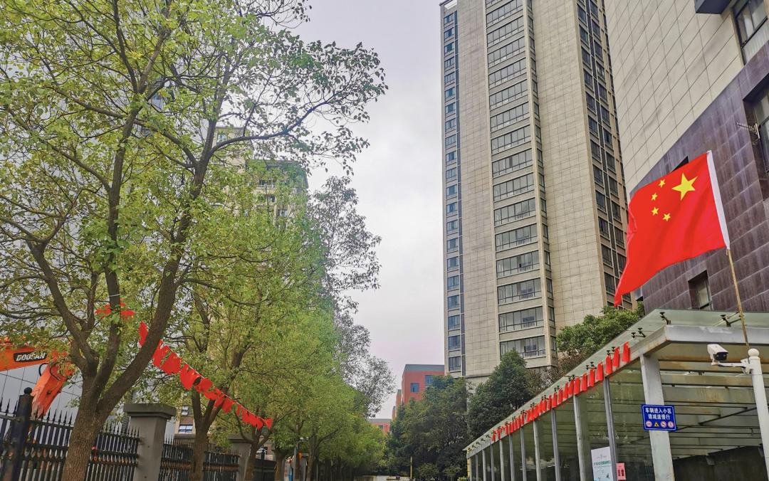 今年国庆合肥高新区，红了！