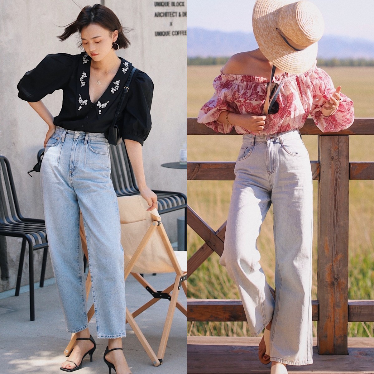 衬衫搭配窄版阔腿裤的穿法,衬衫搭配阔腿裤穿搭讲解