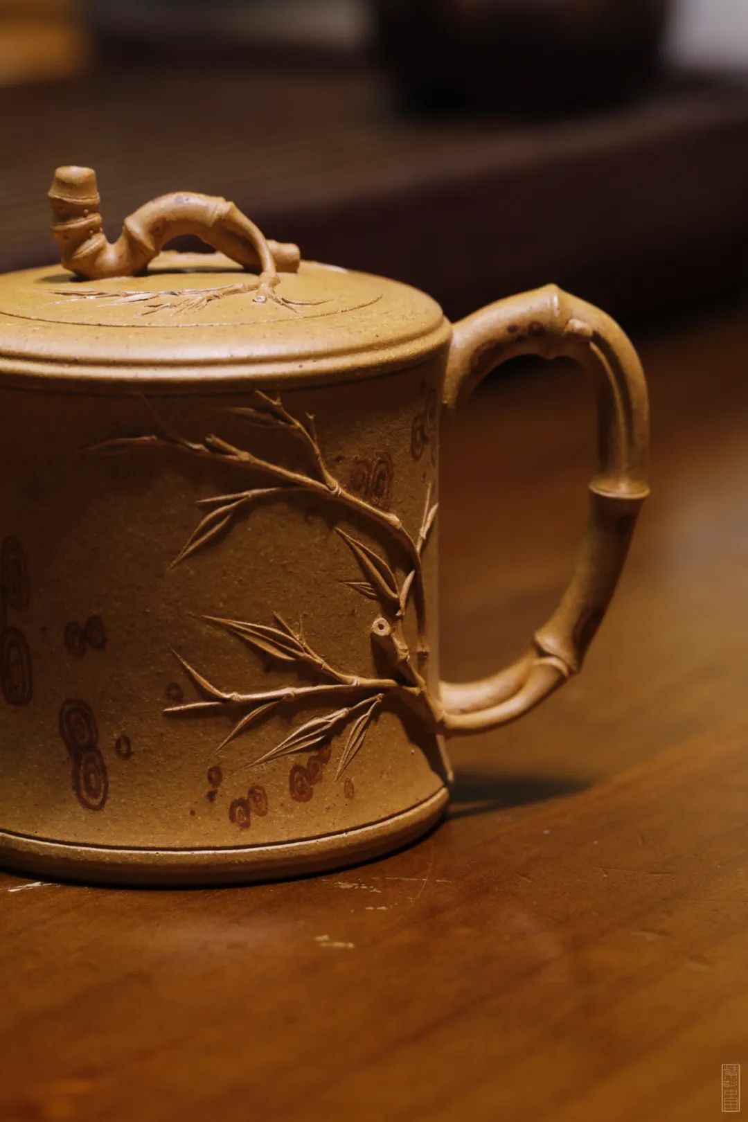 周文涛紫砂湘妃竹,周文涛湘妃竹