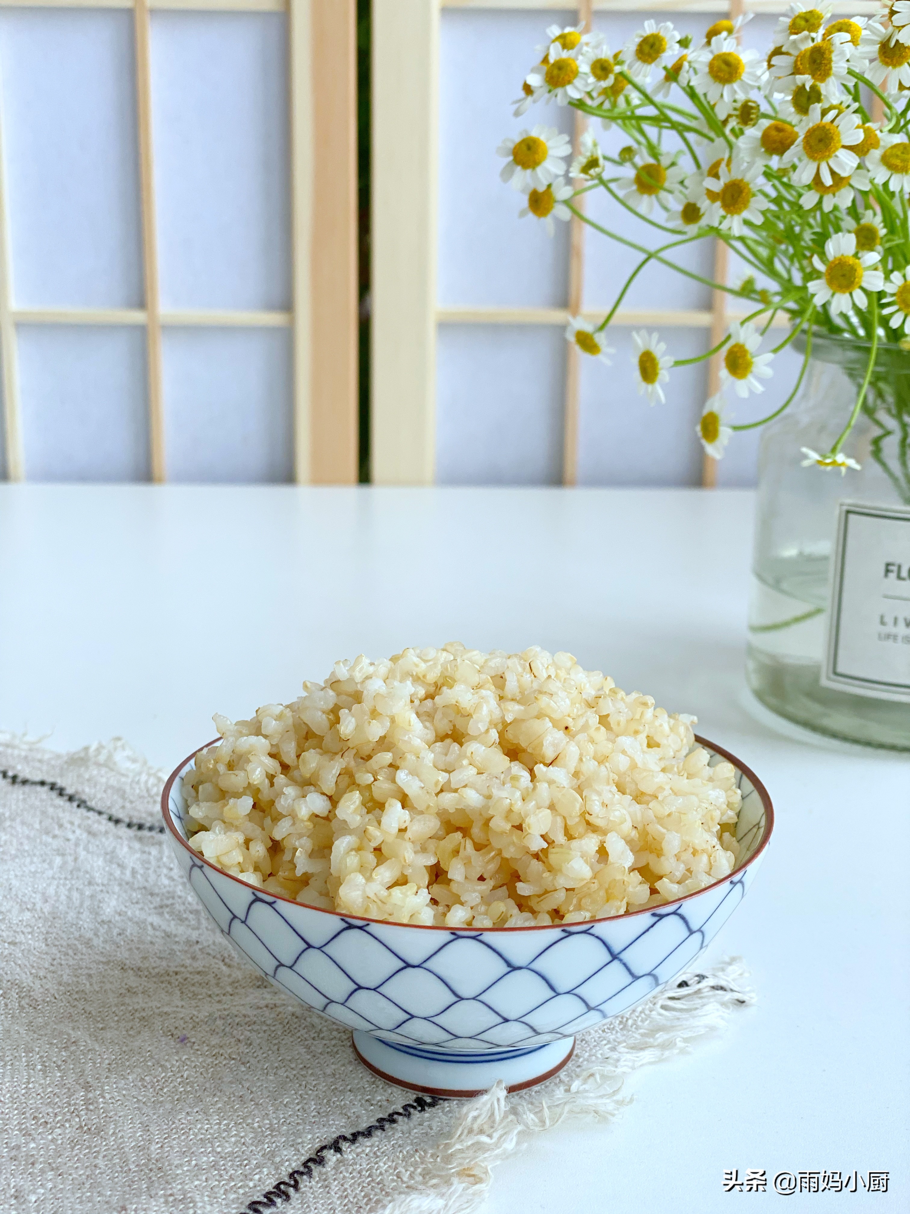 比白米还好吃的糙米饭,糙米饭软糯好吃