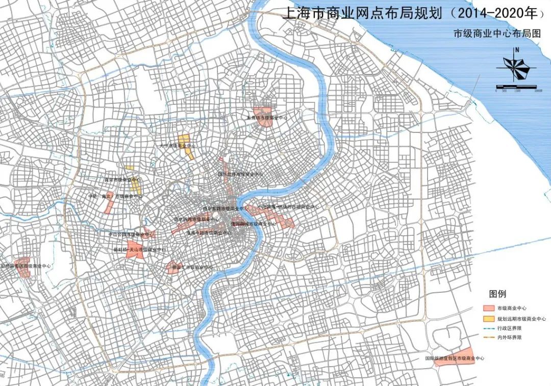 上海各大区的商圈,上海市区各大商圈