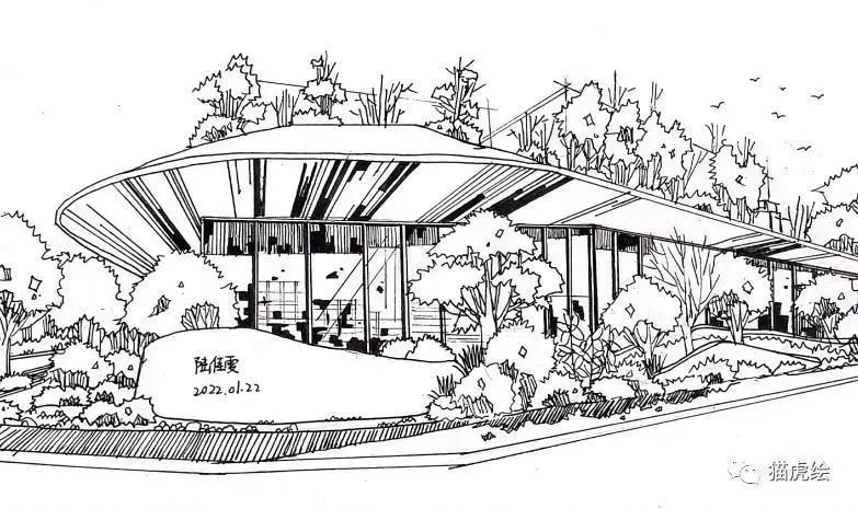 猫虎画,猫虎绘画