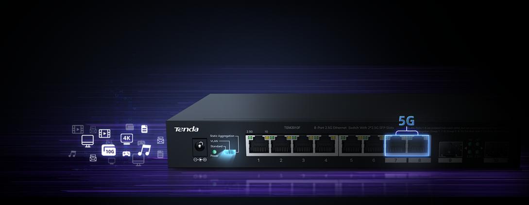 突破千兆!2.5G以太网交换机TEM2010F打造现代组网新标配