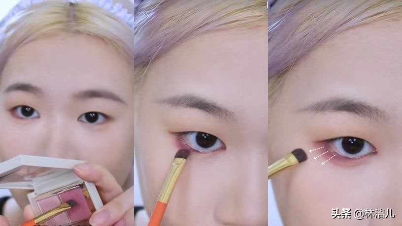 金高银单眼皮韩系妆容说明,韩国单眼皮女明星眼妆金高银