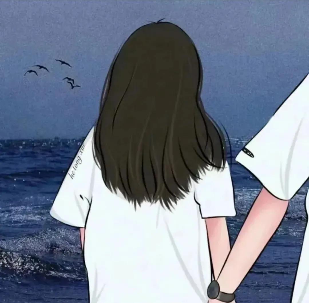 情侣头像阳光清爽微笑,情侣头像ins高级质感