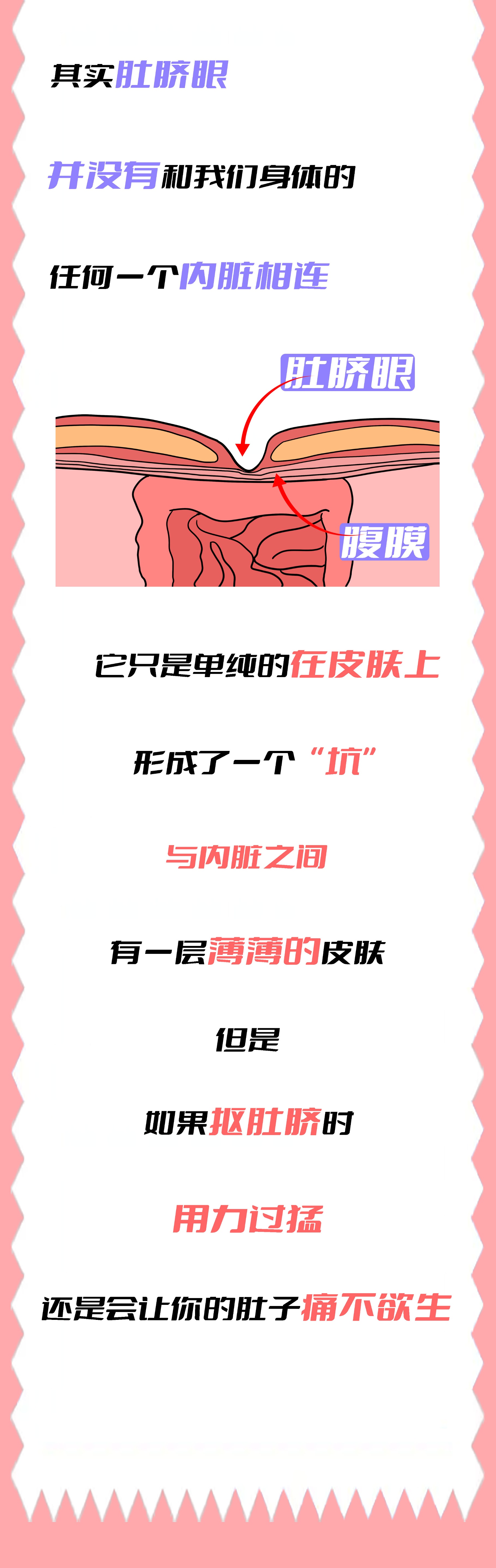 你们的肚脐眼是横着的还是竖着的,女生的肚脐眼为什么凸出来了