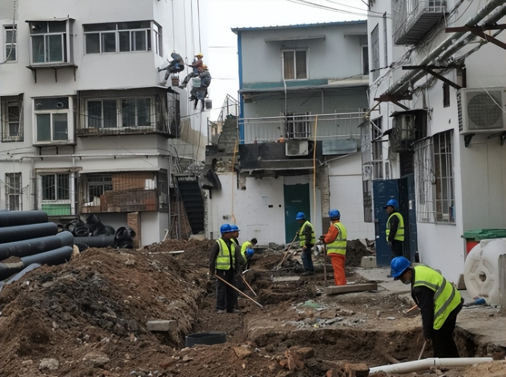 老城更新和老旧小区改造,老旧小区改造街巷后的亮点