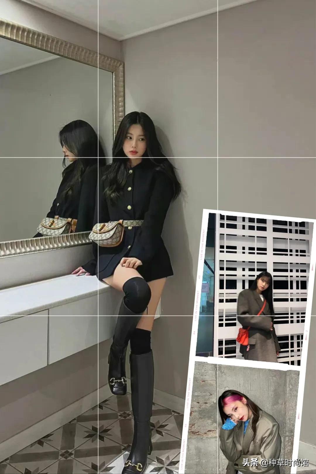 4种不同风格的春季穿搭示范,4种风格20套冬日穿搭照着穿就对了