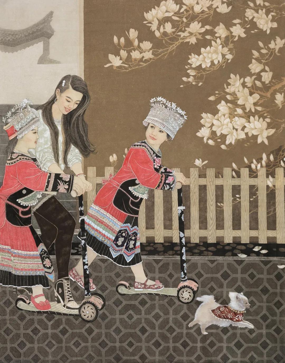 姬广军水墨画欣赏,中国著名艺术家姬广军