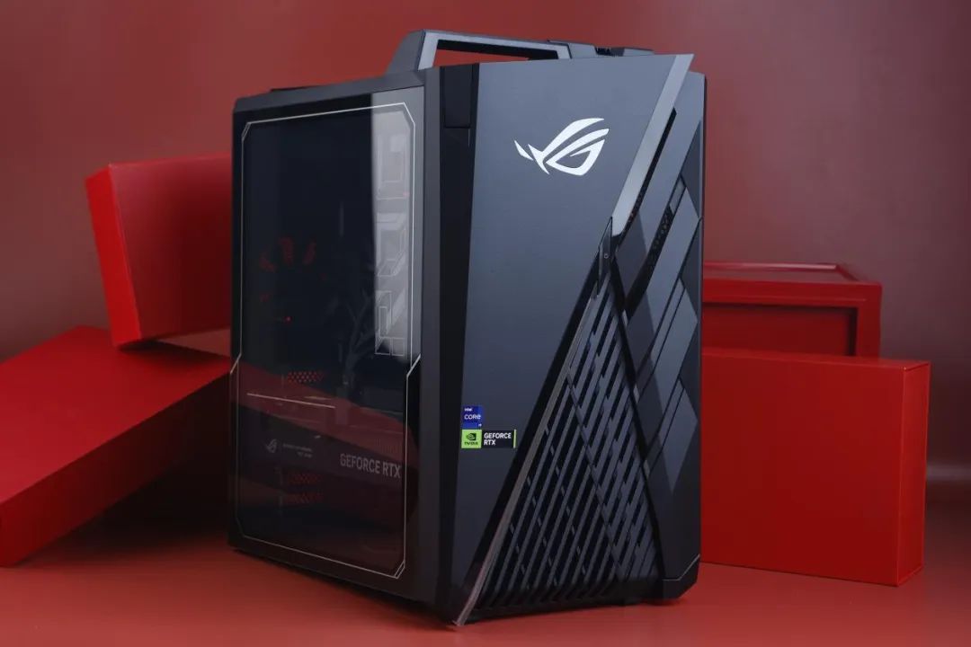 ROG分体水冷主机测评,rog枪神x水冷旗舰电竞游戏台式机