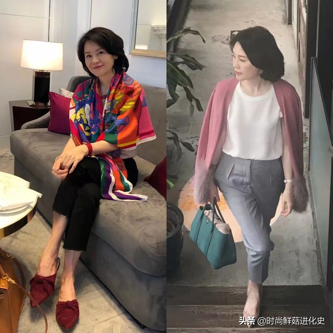 新款桑蚕丝夏季女裤,夏天穿灰色桑蚕丝裤