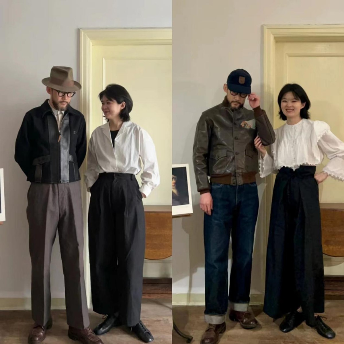 秋季情侣装穿搭分享,秋冬最美情侣装穿搭