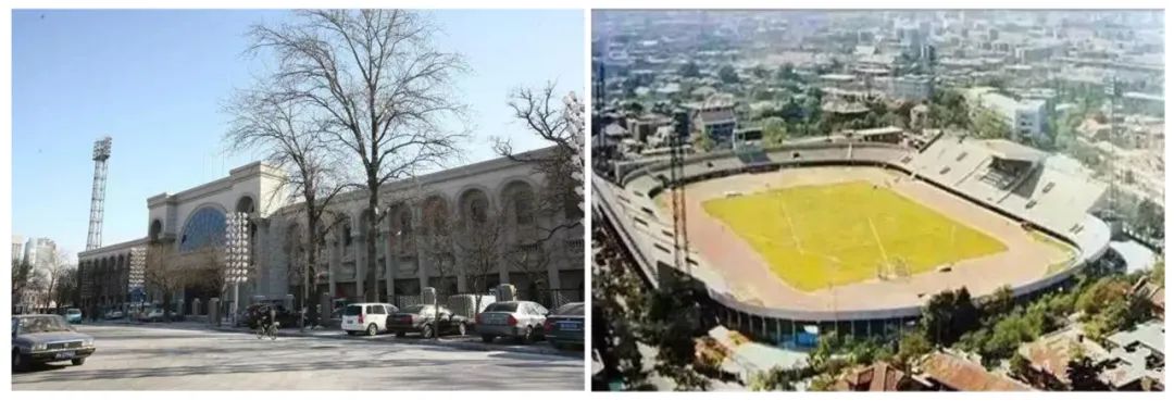 天津五大道民园广场,天津兴安路足球场