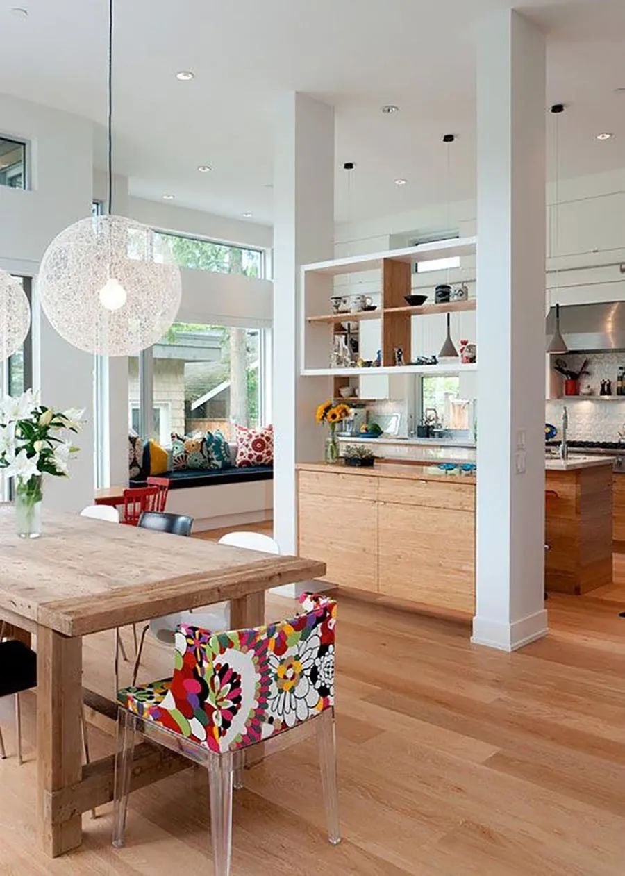 承重墙巧妙改造成开放厨房,承重墙巧妙改造成书房