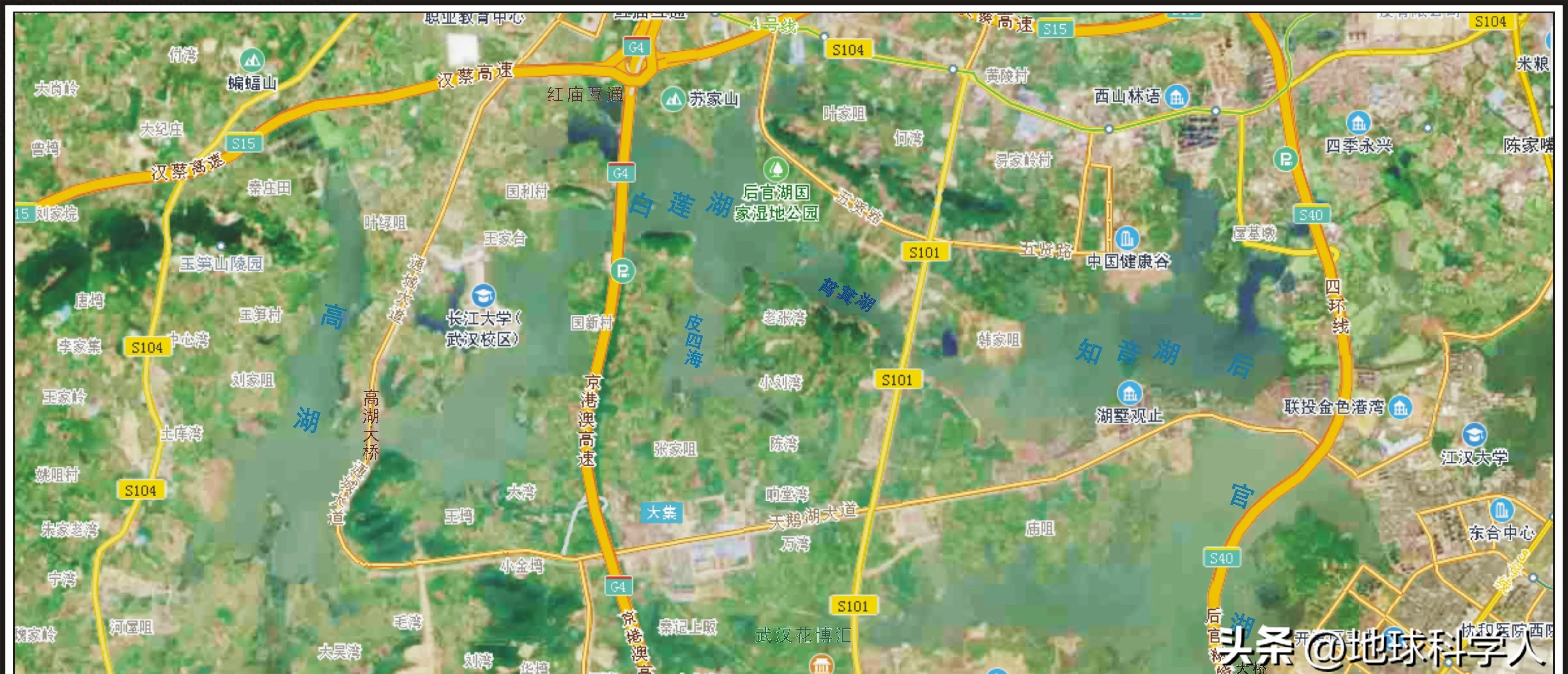 湖光山色美景欣赏,后官湖国家湿地公园游记