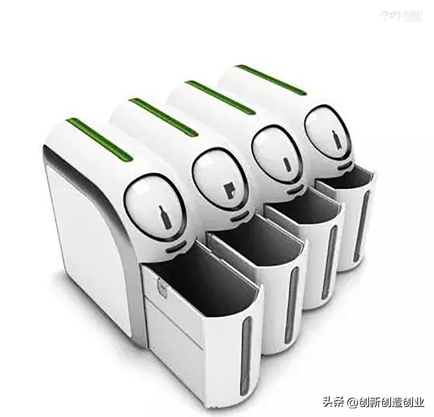 创意分类垃圾桶设计图,我的创意分类垃圾桶设计说明