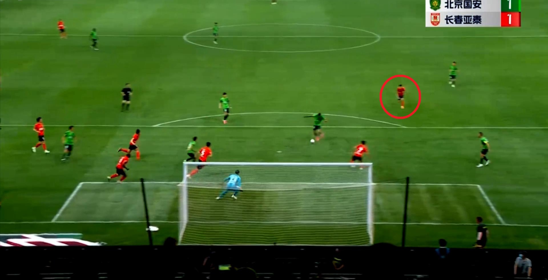 热身赛国安3-0战胜亚泰,国安4:3亚泰集锦