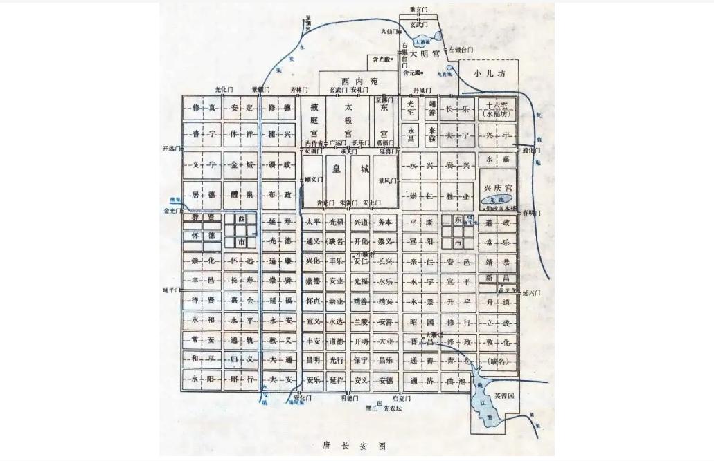 唐宋都城布局为题的历史短文,唐宋都城制度演变
