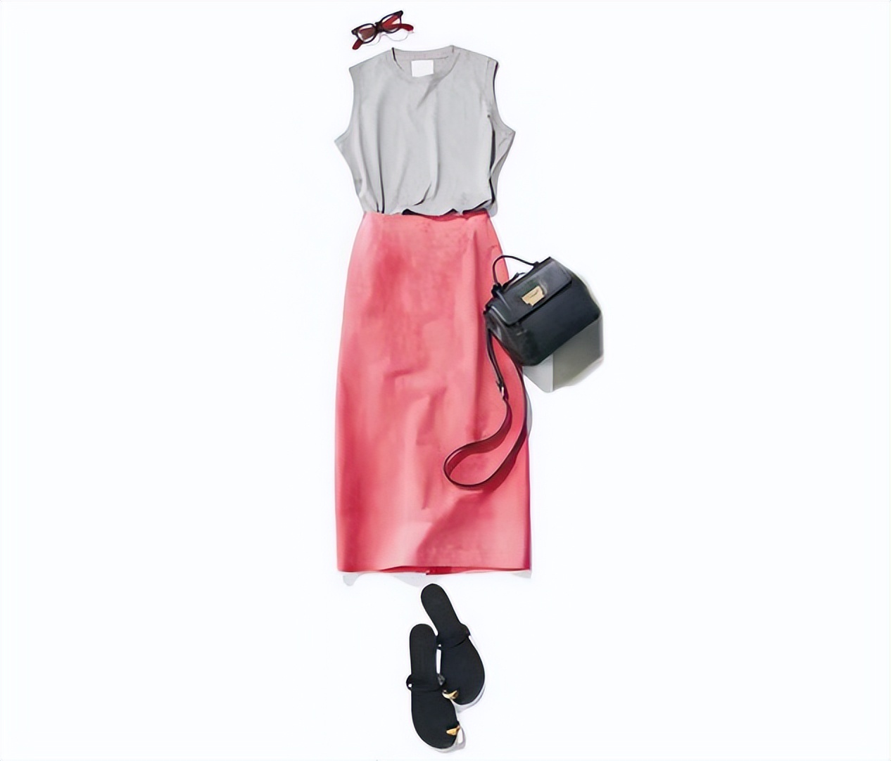 半裙穿搭参考,一件下身半裙搞定多种风格穿搭