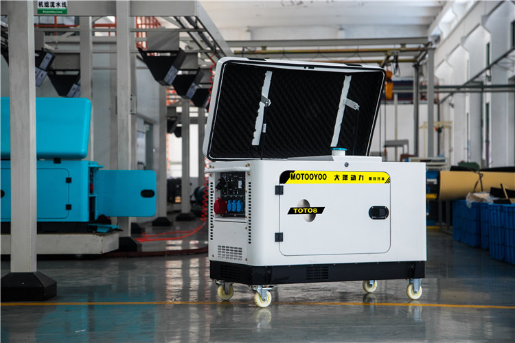 超静音发电机室内,50分贝静音发电机