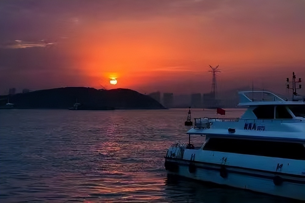 厦门秋天的夜,厦门秋天的夕阳