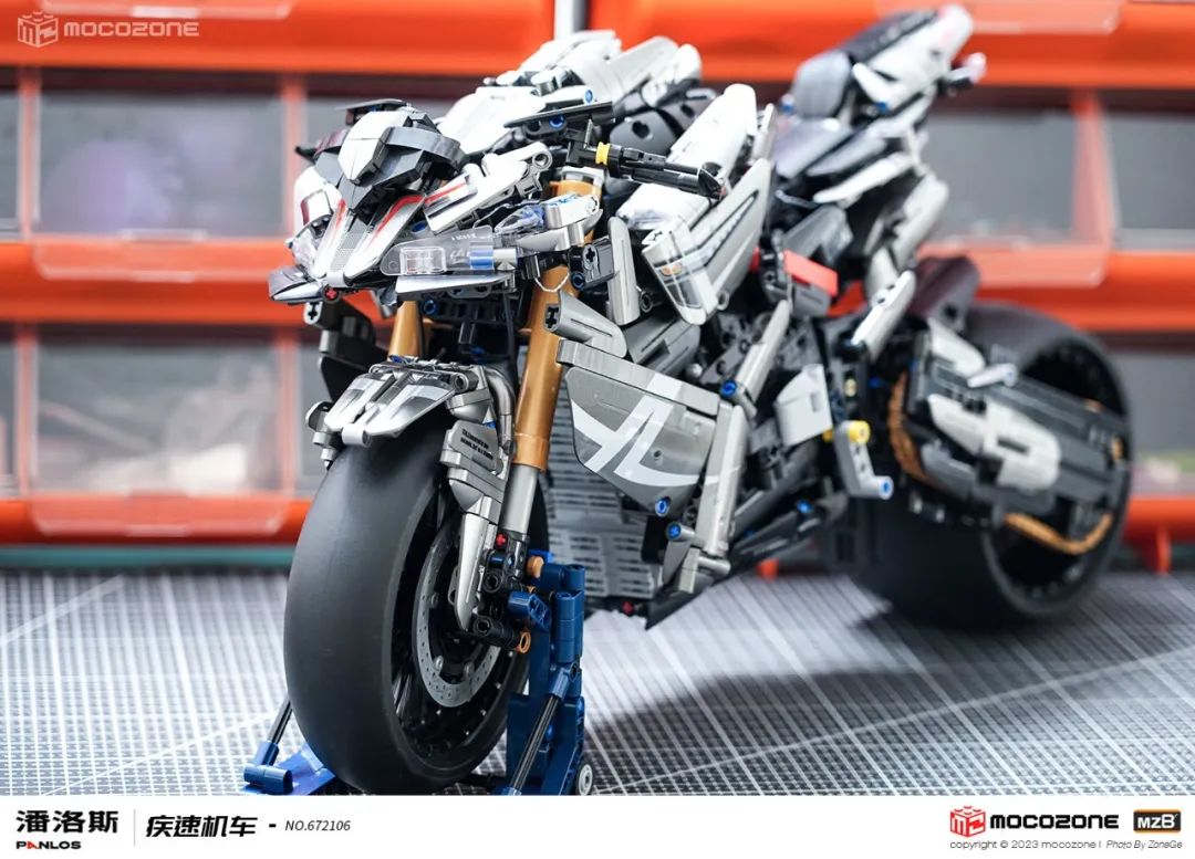 积木摩托车测评,纳扎雷摩托车积木测评