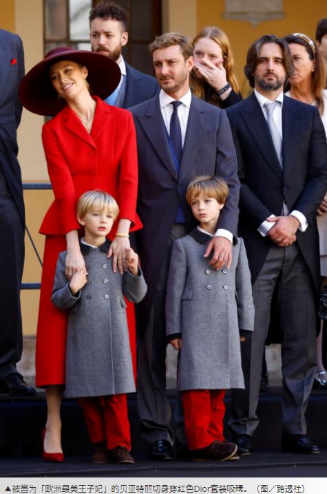 摩纳哥王室把香奈儿当制服穿，最美王子妃以火红的Dior裙装胜出