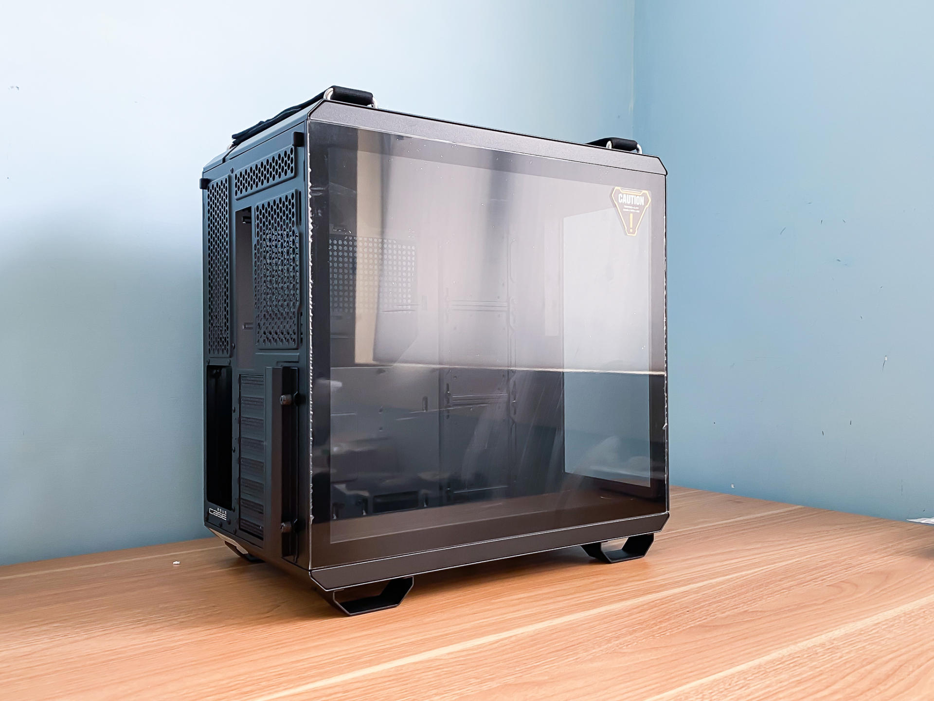 华硕tuf502机箱评测,tuf502弹药库风道布置教程