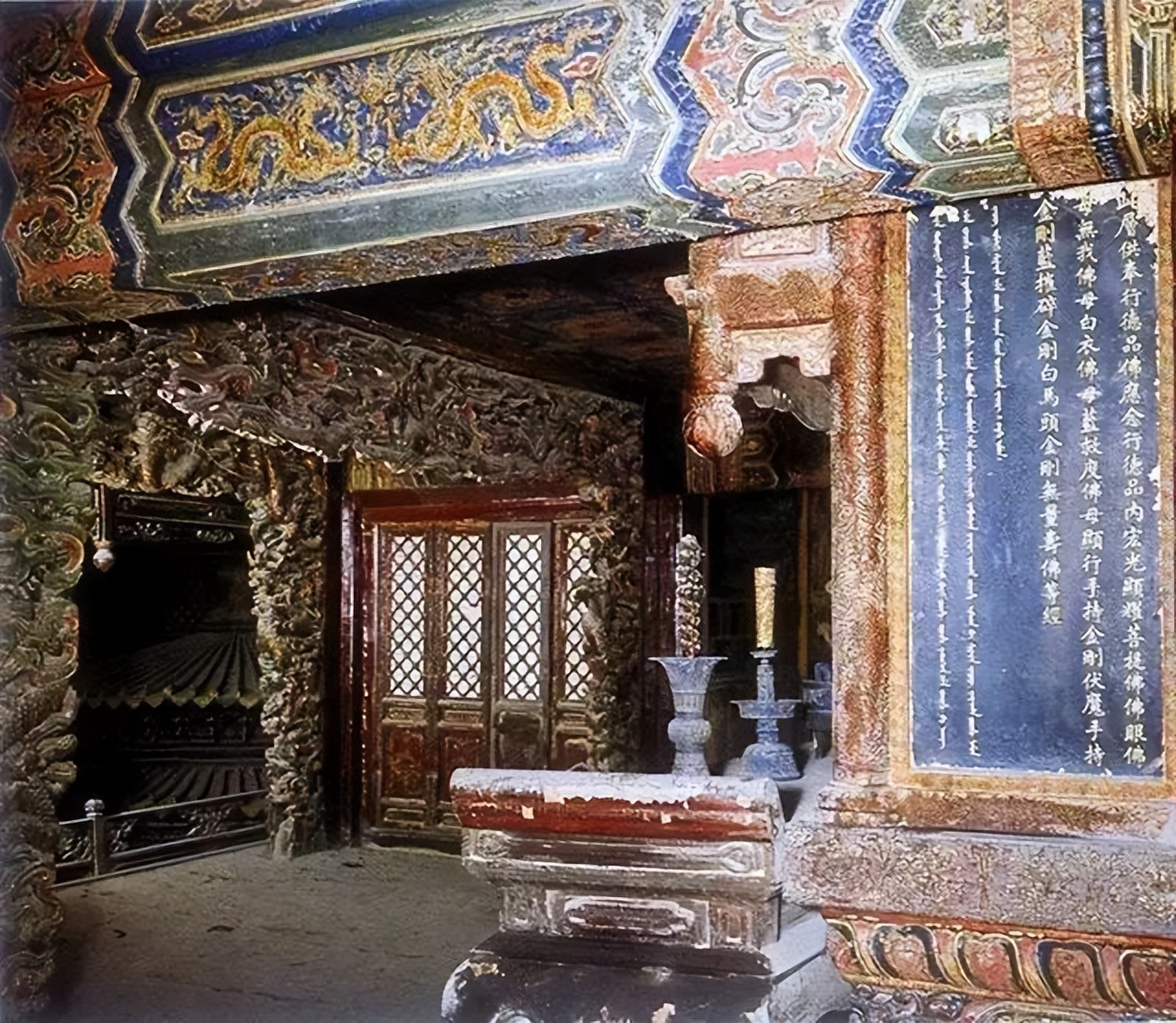 故宫雨花阁在哪儿,故宫雨花阁的文物