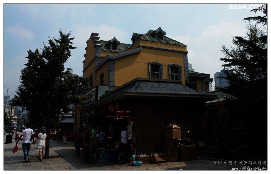 大连俄罗斯旅游街,大连7月份俄罗斯风情一条街