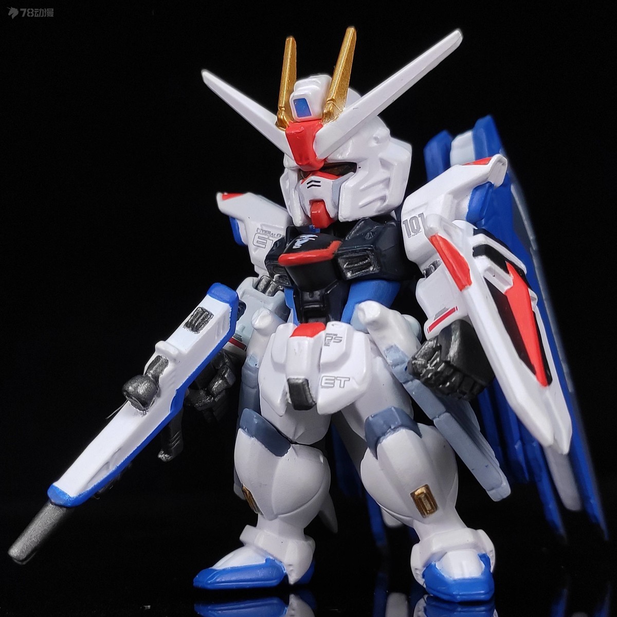 78民间测评：食玩FW新GCCORE自由高达高达中国计划版