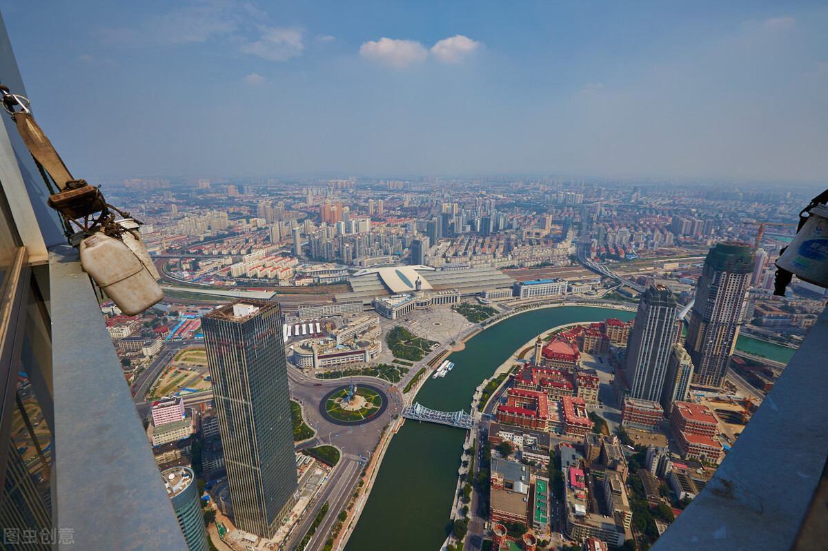 我眼中的天津天塔,天津高清天塔美景图片