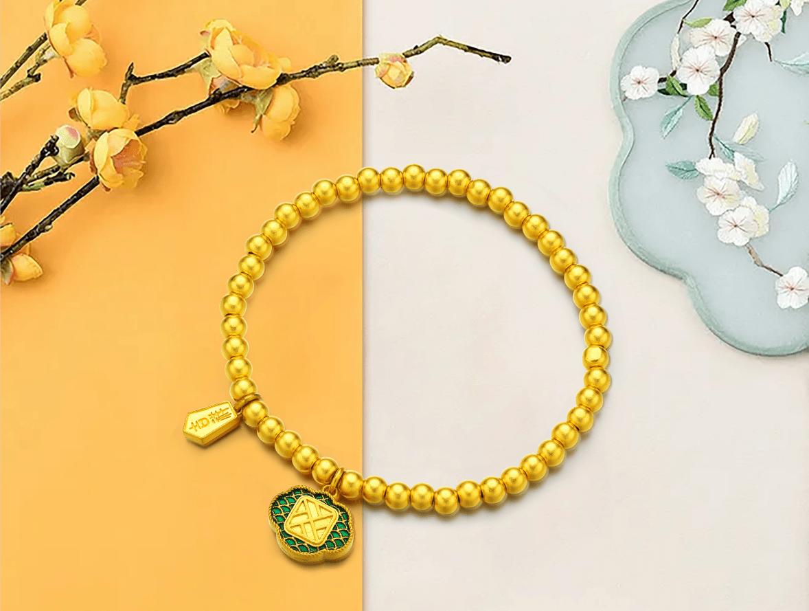 适合50岁戴的黄金吊坠,适合妈妈的黄金吊坠