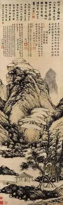 明清高清山水作品欣赏,明代山水名画图片欣赏