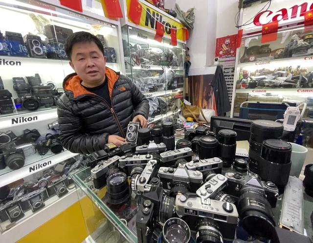 玩老相机的人,玩老相机