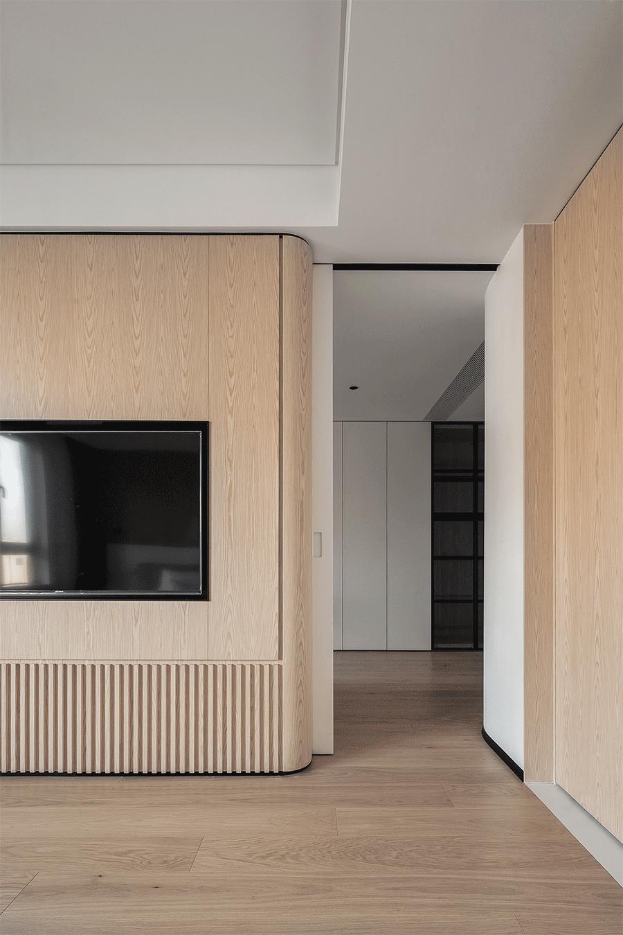 原木极简温暖风,极简原木风侘寂