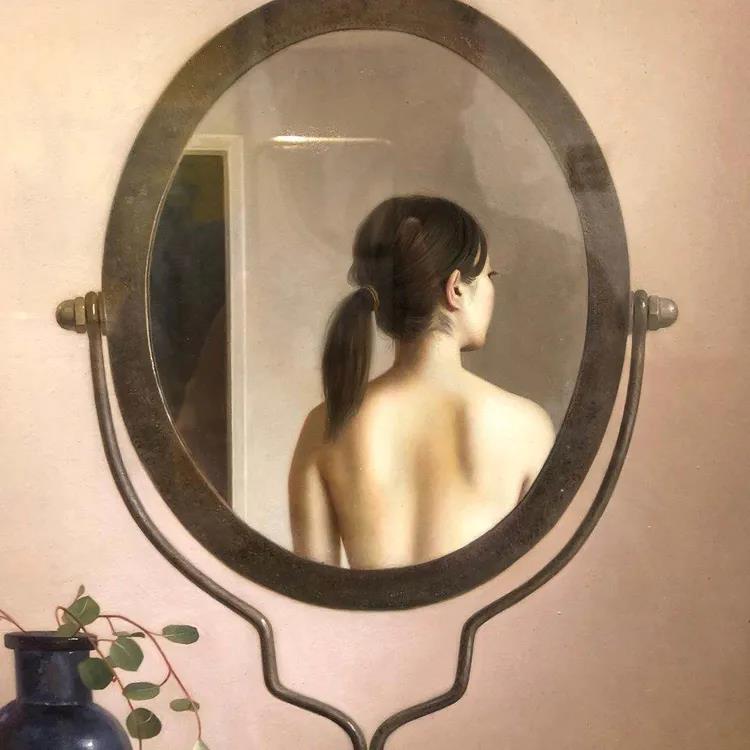 厚重写实的人物油画作品,超写实人物油画艺术作品欣赏