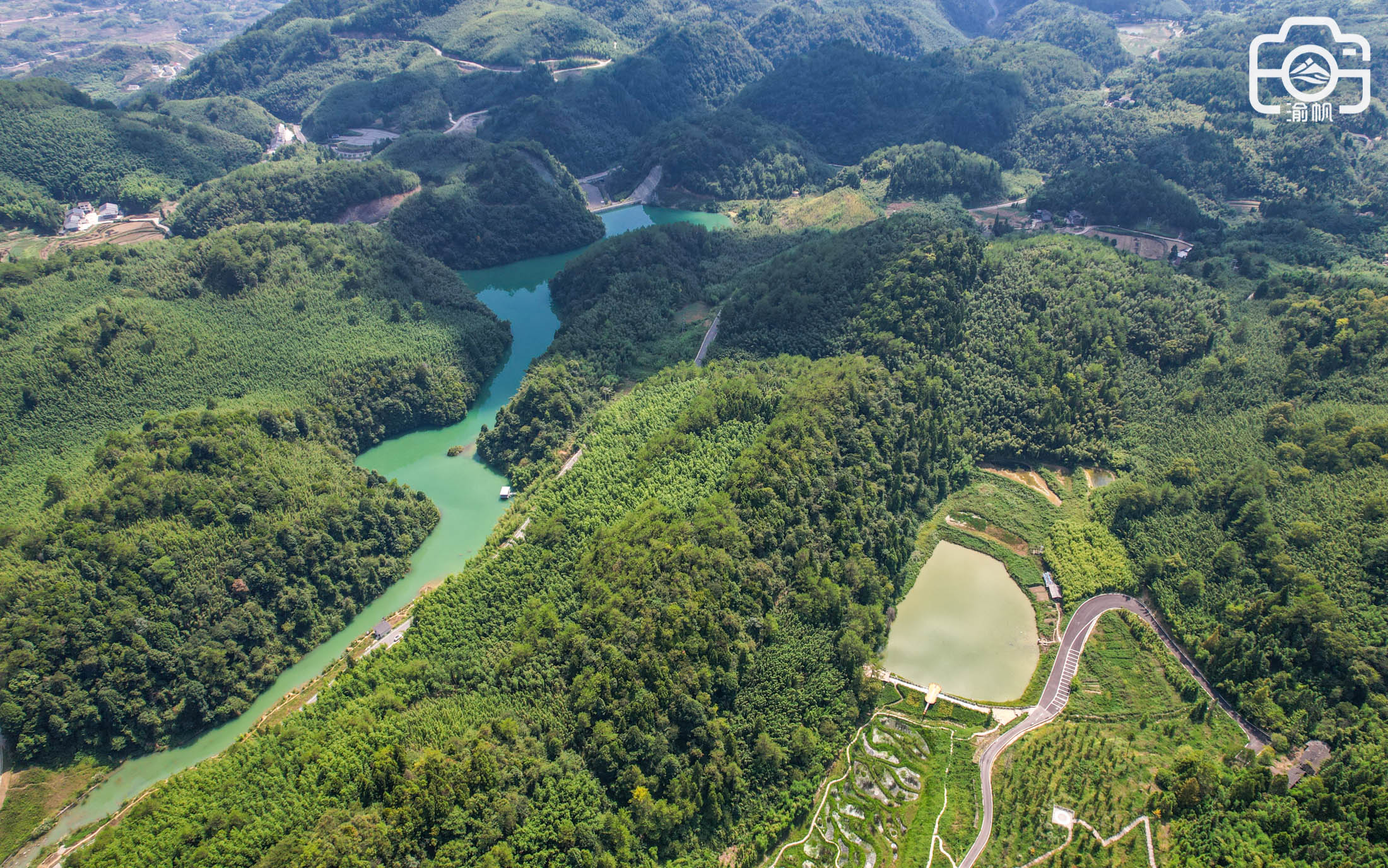 中国最美竹林景区蜀南竹海,重庆百里竹海地图