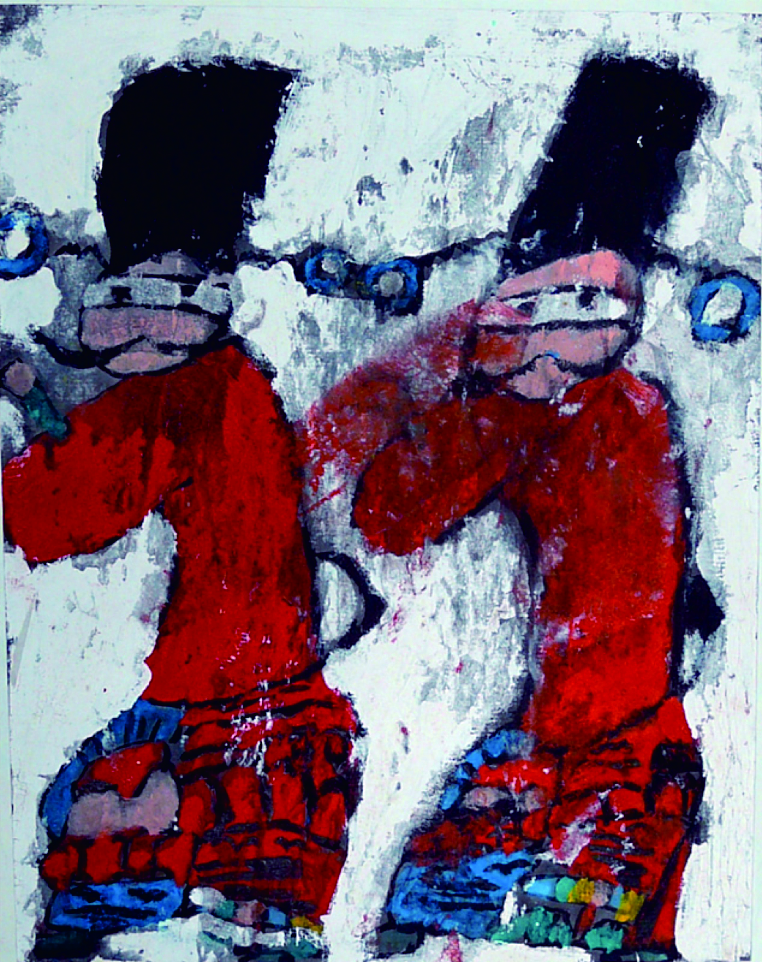 童心绘世界美术作品展示看板,优秀儿童画作品展示