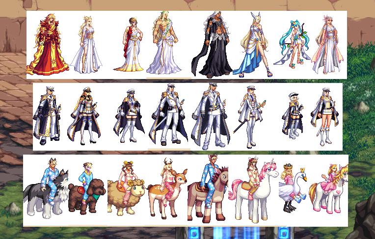 dnf往期龙袍展示,dnf龙袍1-4期外观散搭