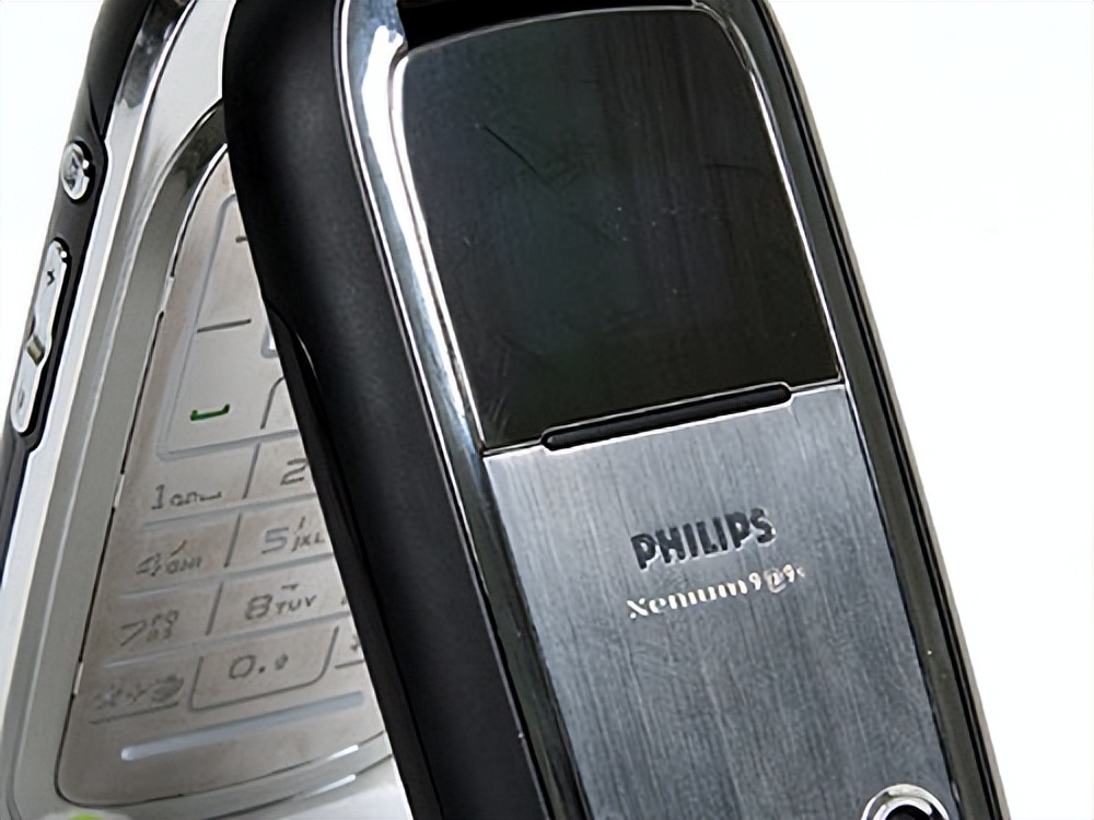 飞利浦929下翻盖手机,2006年上市的飞利浦9a9t手机