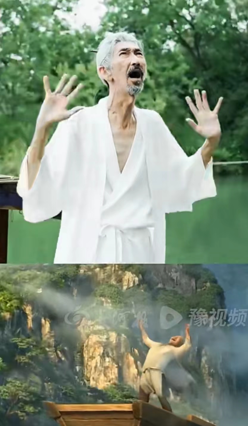 车保罗还原老年李白,车保罗cos李白原视频