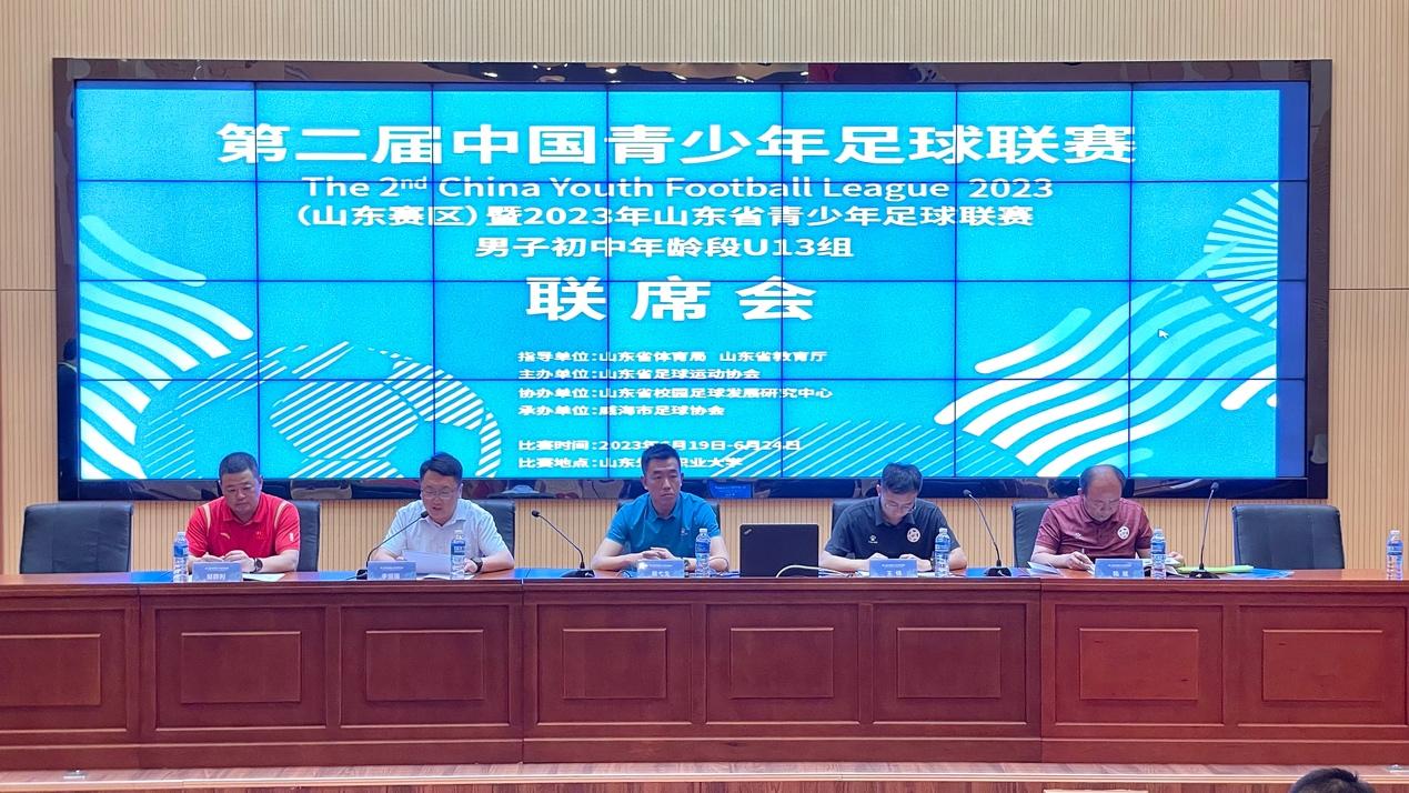 第二届青少年联赛山东赛区,2023中国青少年足球联赛山东