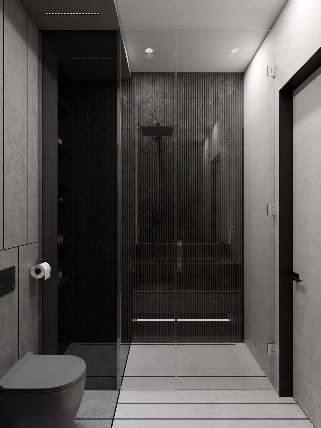 120平高级灰装修效果图,轻奢风装修高级灰120平价格