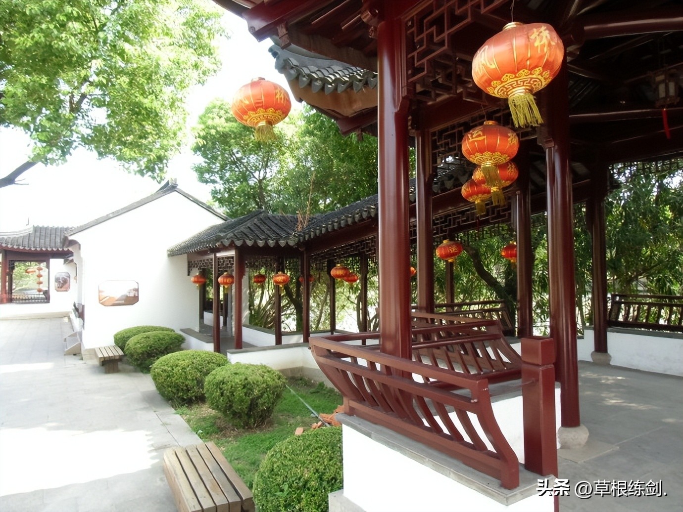 系列文章：（七）杏花苑景区中修建大廻廊（诗碑廊）